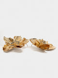 Pendientes Maxi Flor Con Cristales
