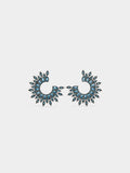 Pendientes Maxi Aros Con Cristales
