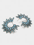 Pendientes Maxi Aros Con Cristales