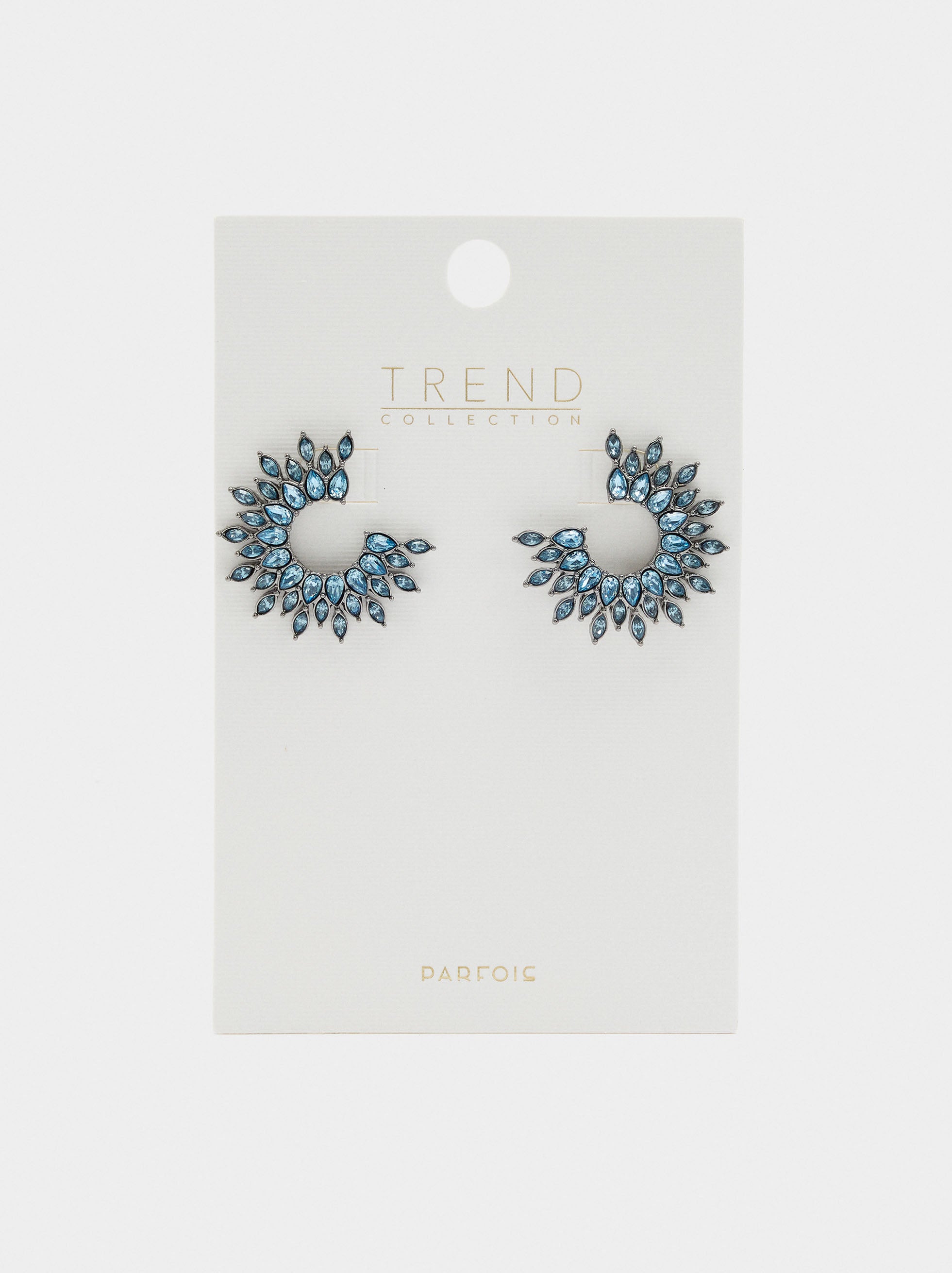 Pendientes Maxi Aros Con Cristales