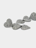 Pendientes Maxi Con Corazones