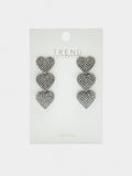 Pendientes Maxi Con Corazones