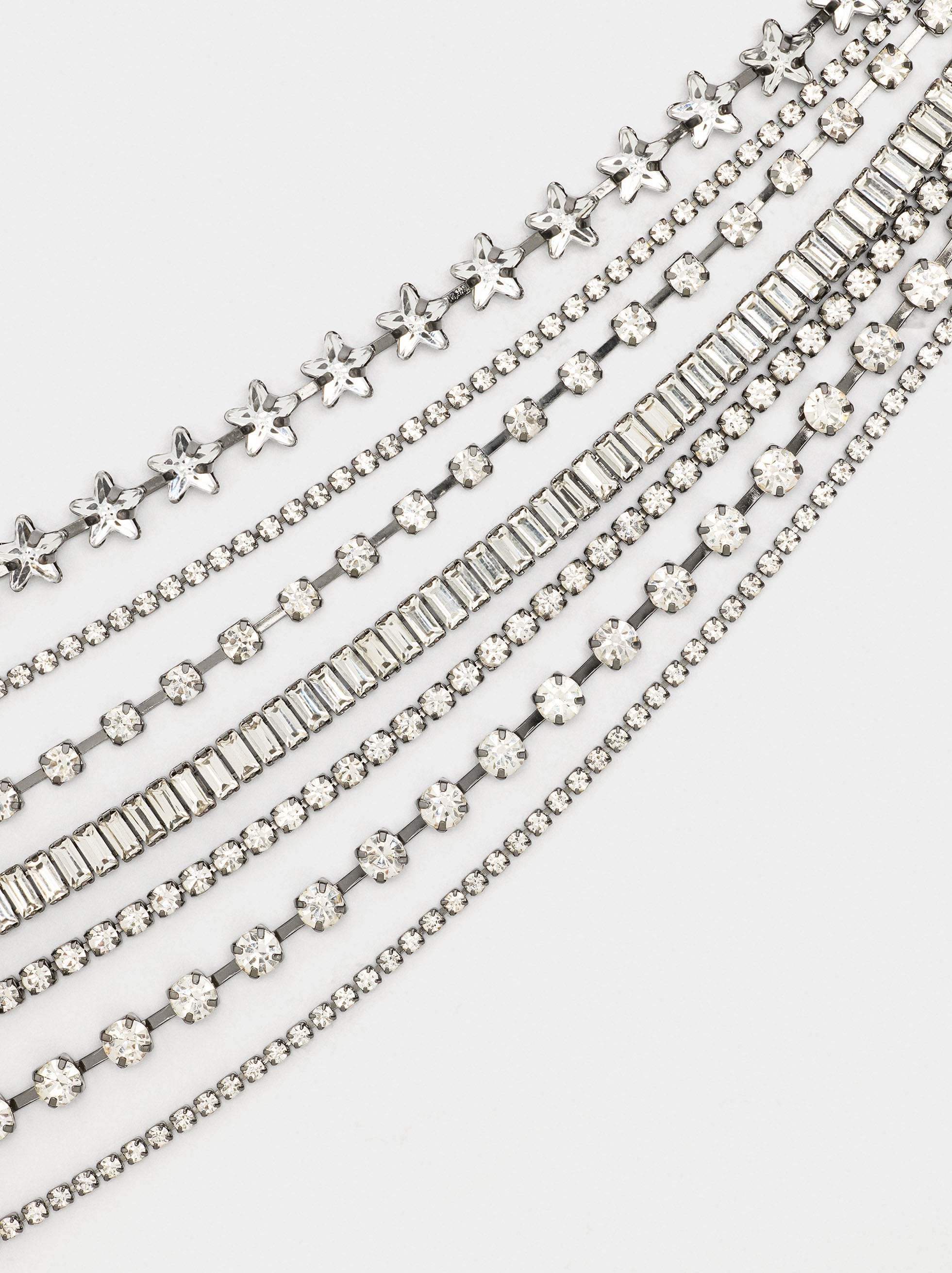 Collar Maxi De Cristales