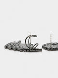 Pendientes Ear Jacket Asas De Cristales