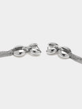 Pendientes Largos Con Cadenas - Acero Inoxidable