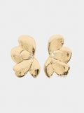 Pendientes Maxi De Flor Riscada
