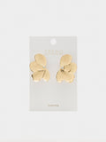 Pendientes Maxi De Flor Riscada