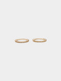 Set De Anillos Con Relieve