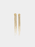 Pendientes Largos Con Nudo De Cadenas