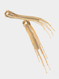 Pendientes Largos Con Nudo De Cadenas