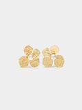Pendientes De Flor Con Perlas