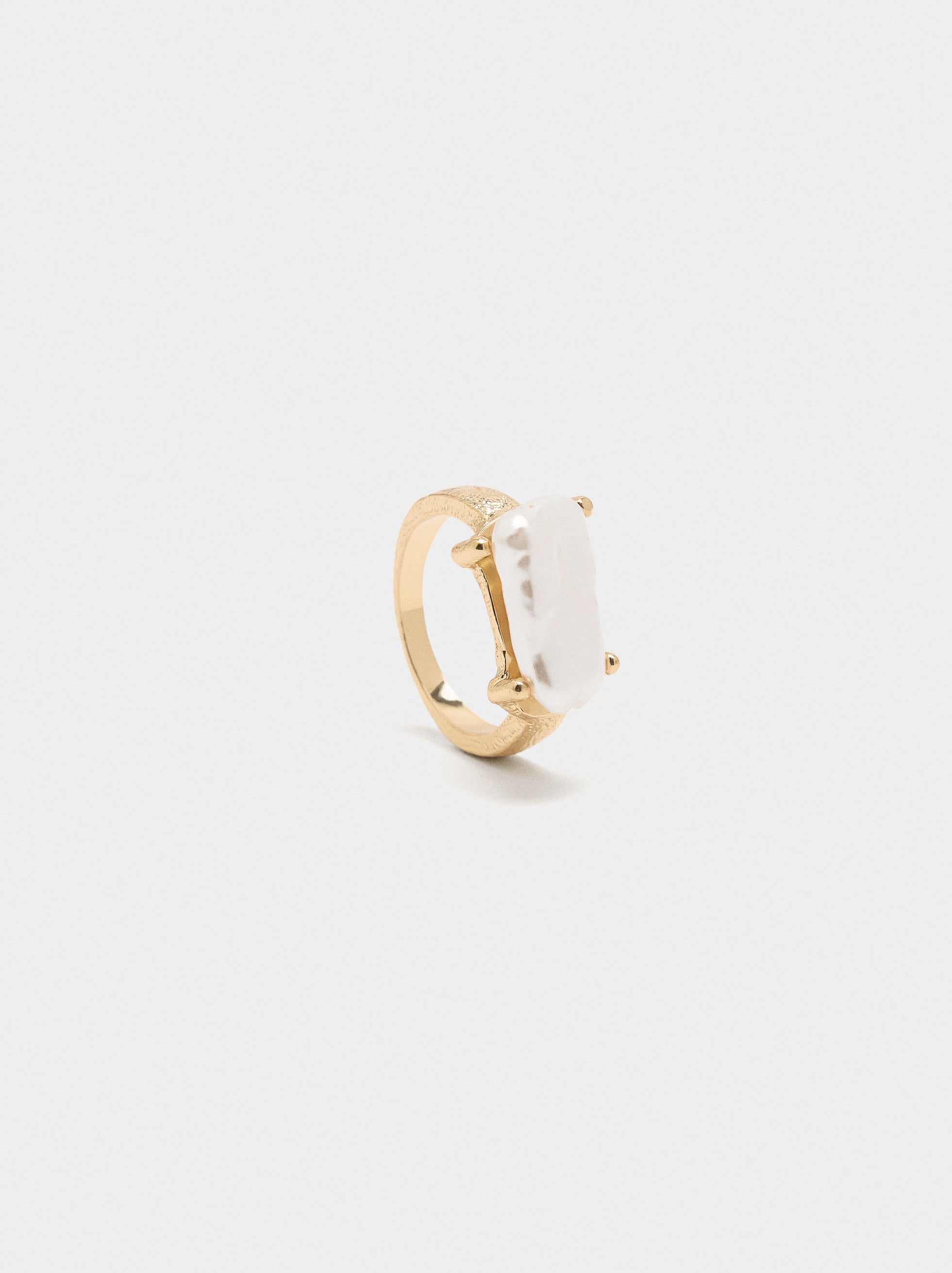 Anillo Con Perla