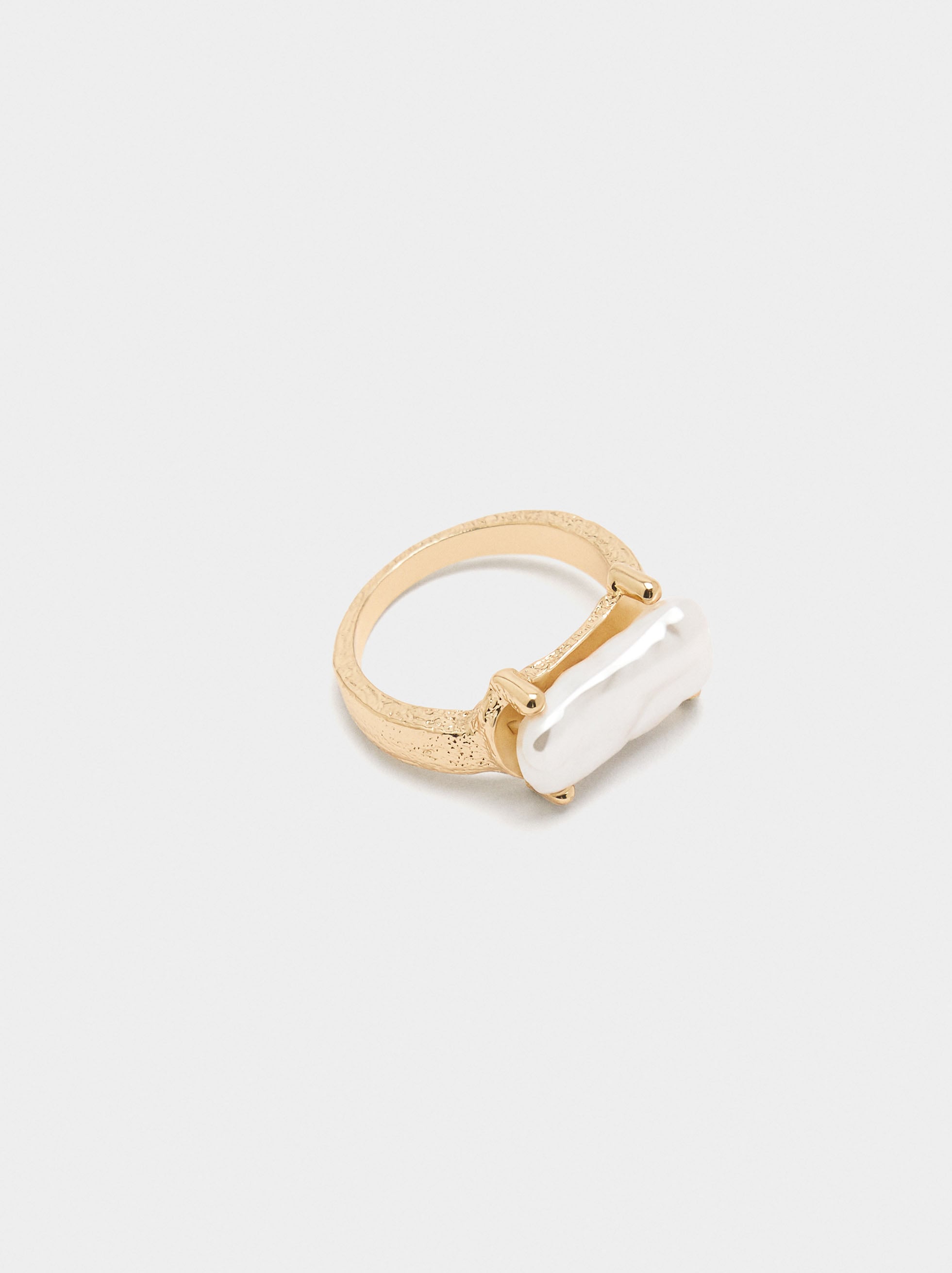 Anillo Con Perla