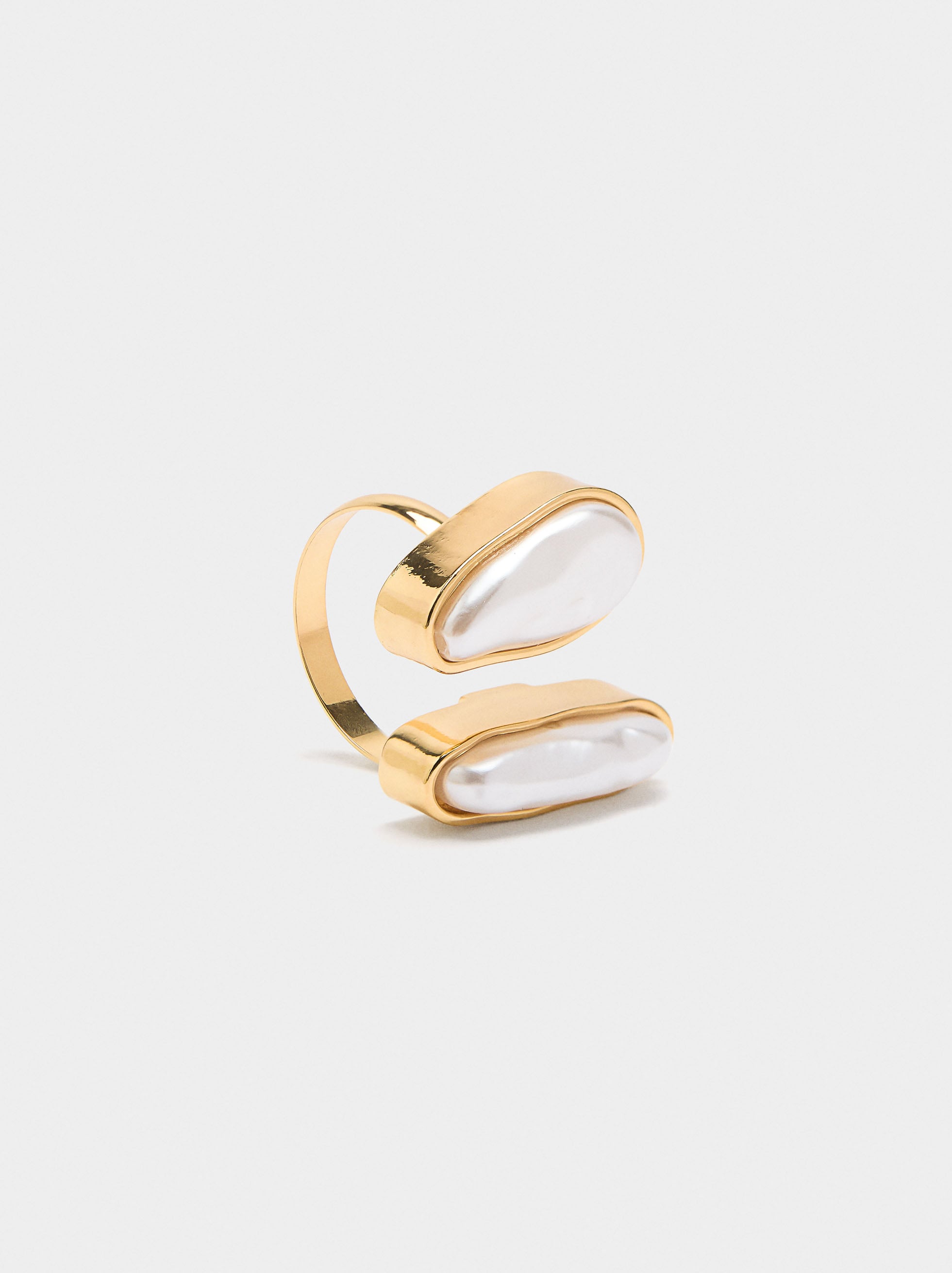 Anillo Abierto Perlado