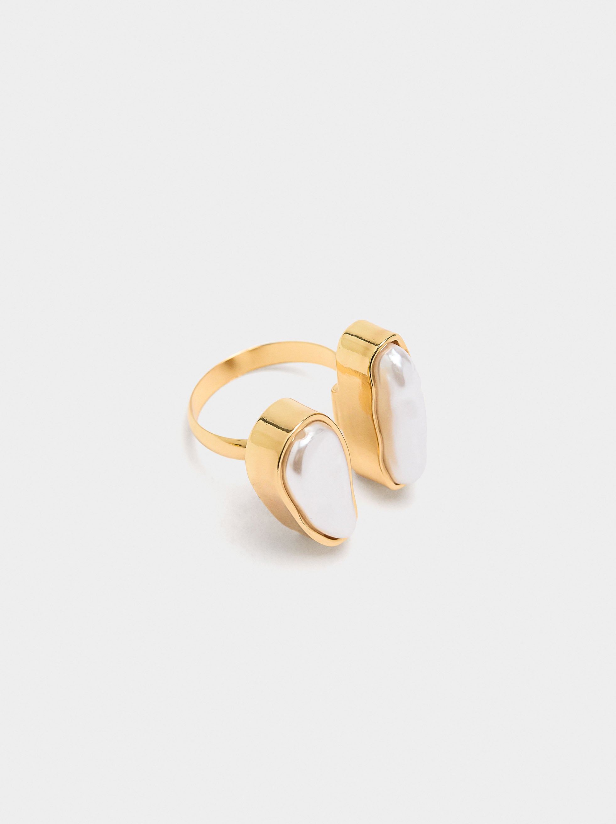 Anillo Abierto Perlado