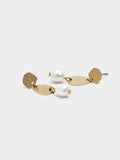Pendientes Largos Con Perlas De Agua Dulce