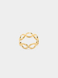 Anillo De Aros Con Circonitas