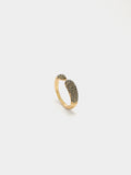 Anillo Abierto Con Cristales