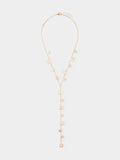 Collar Largo Cuadrados Con Circonitas