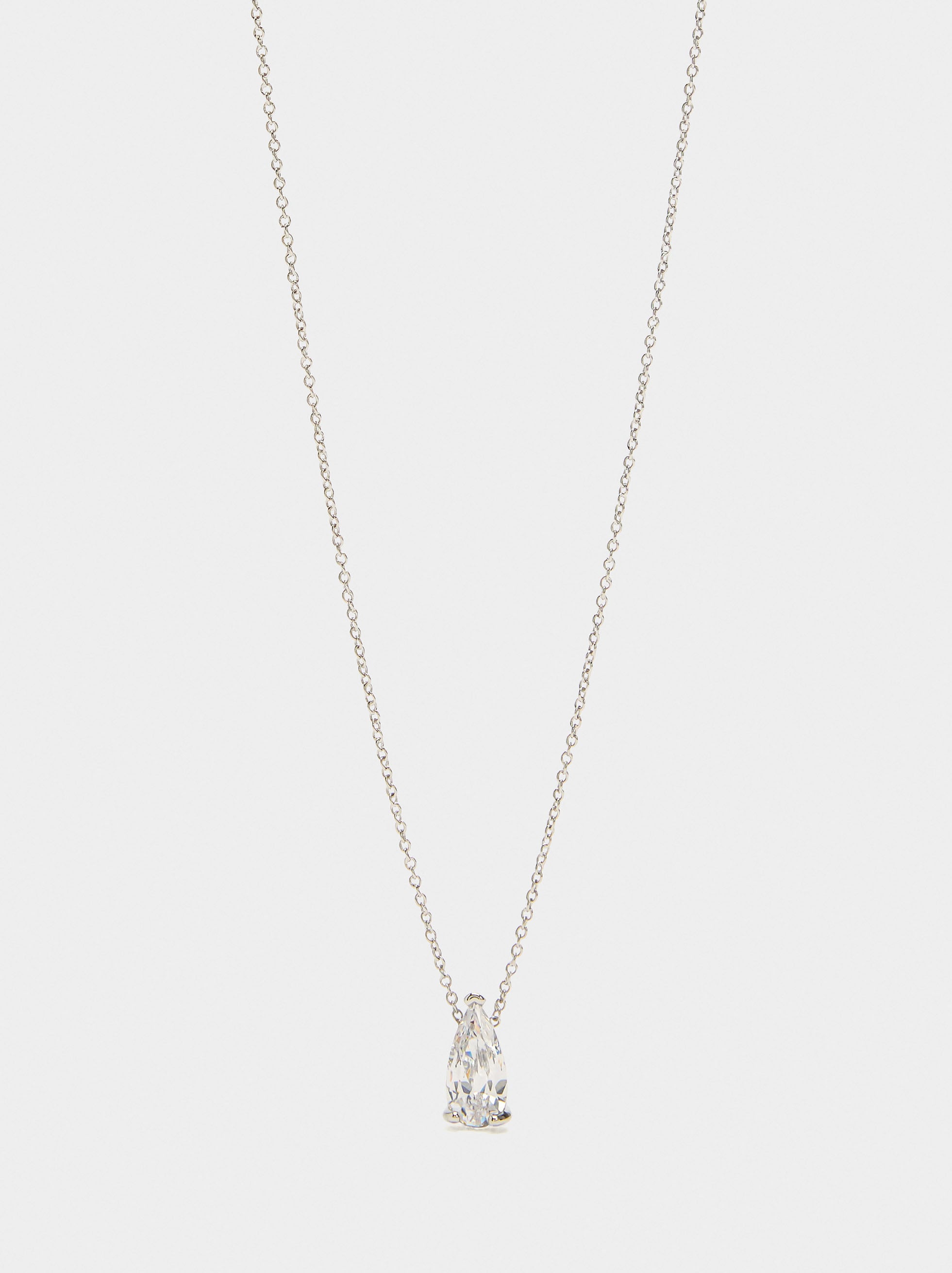 Collar Con Colgante De Circonitas