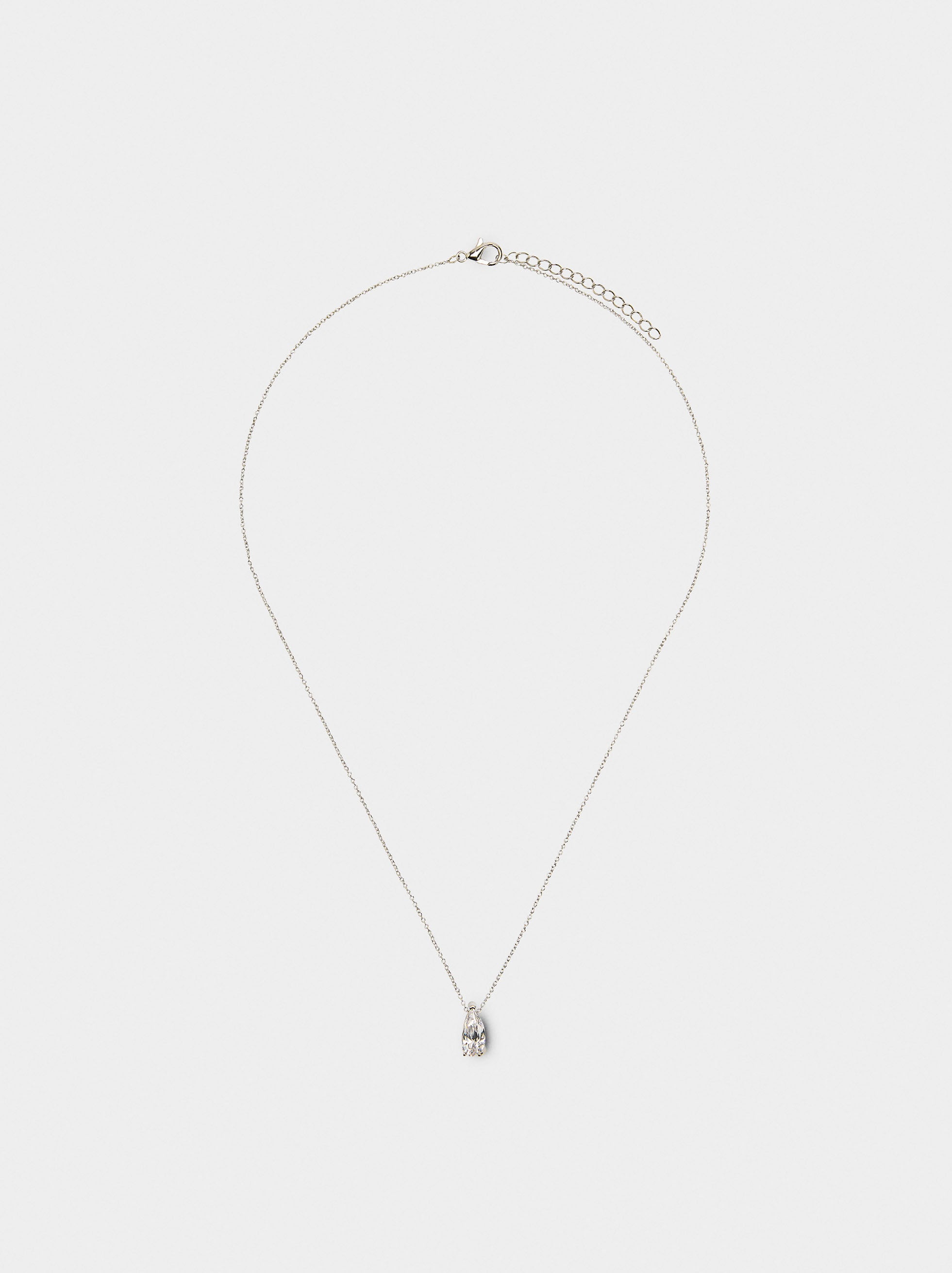Collar Con Colgante De Circonitas