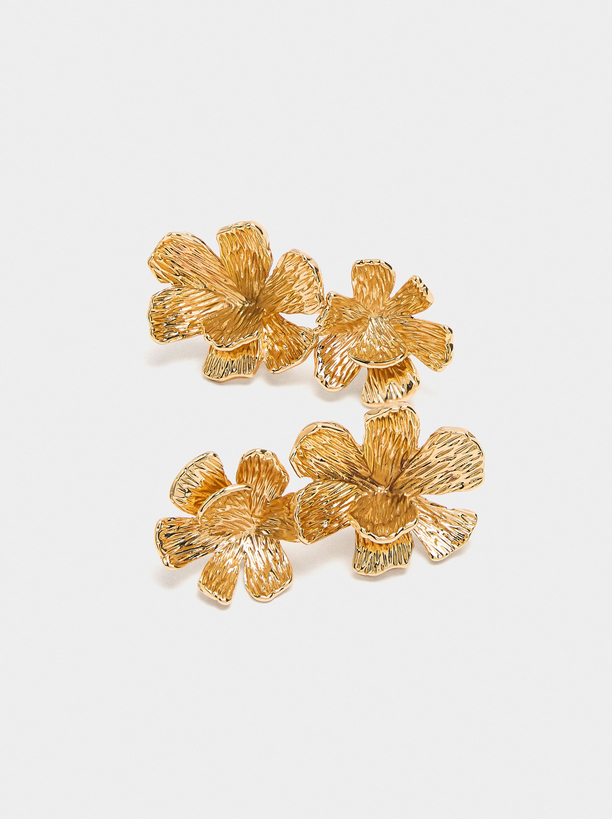Pendientes Largos Flor