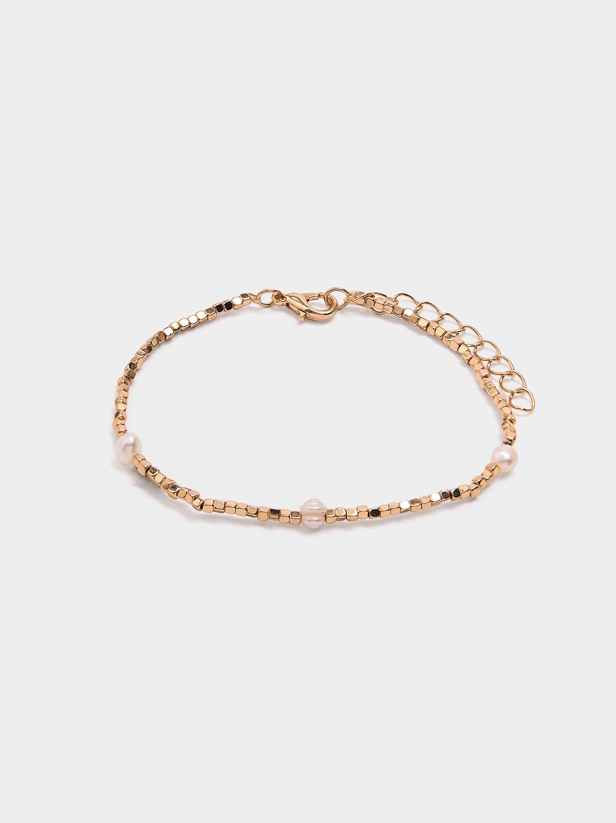 Pulsera Con Perlas De Agua Dulce