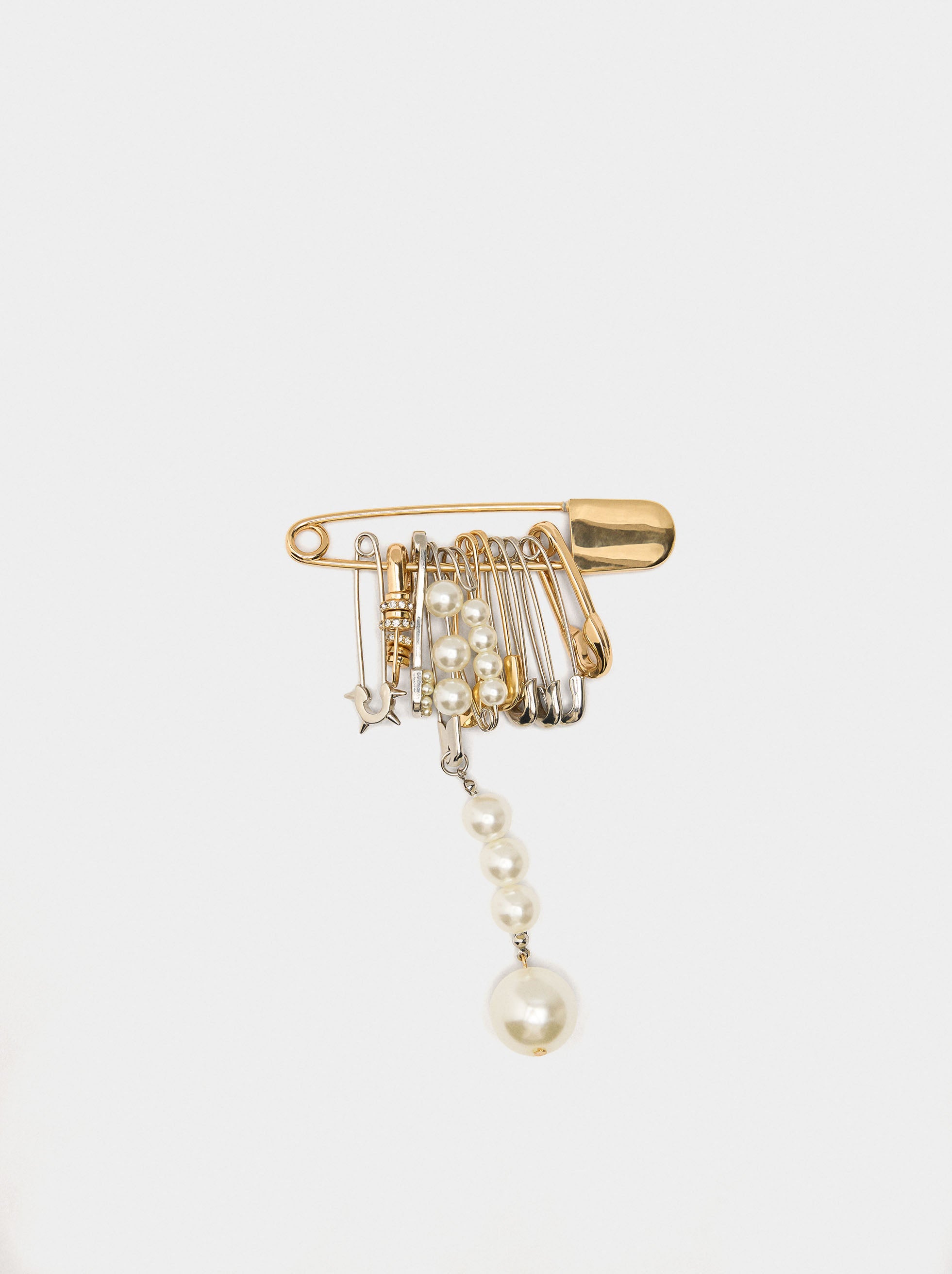 Broche De Perlas