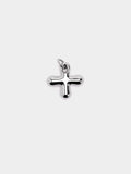 Charm Cruz - Acero Inoxidable