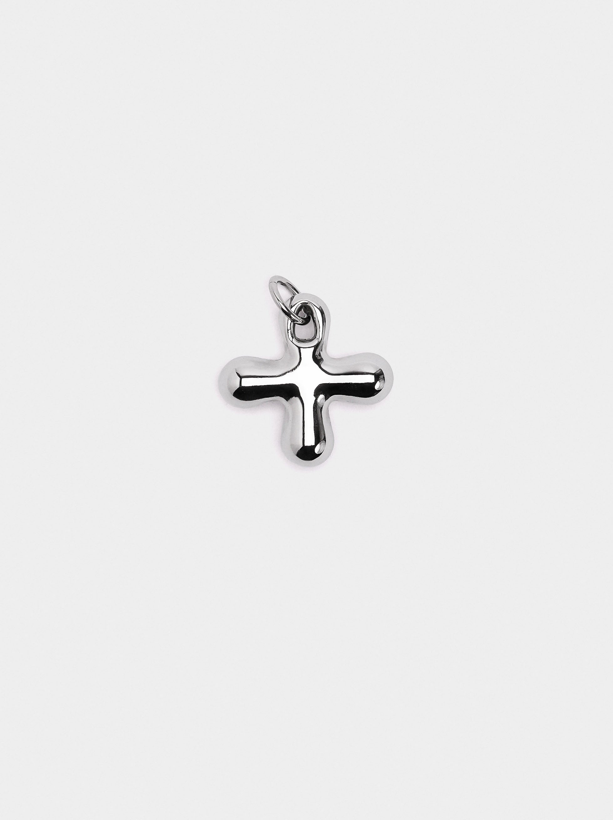 Charm Cruz - Acero Inoxidable
