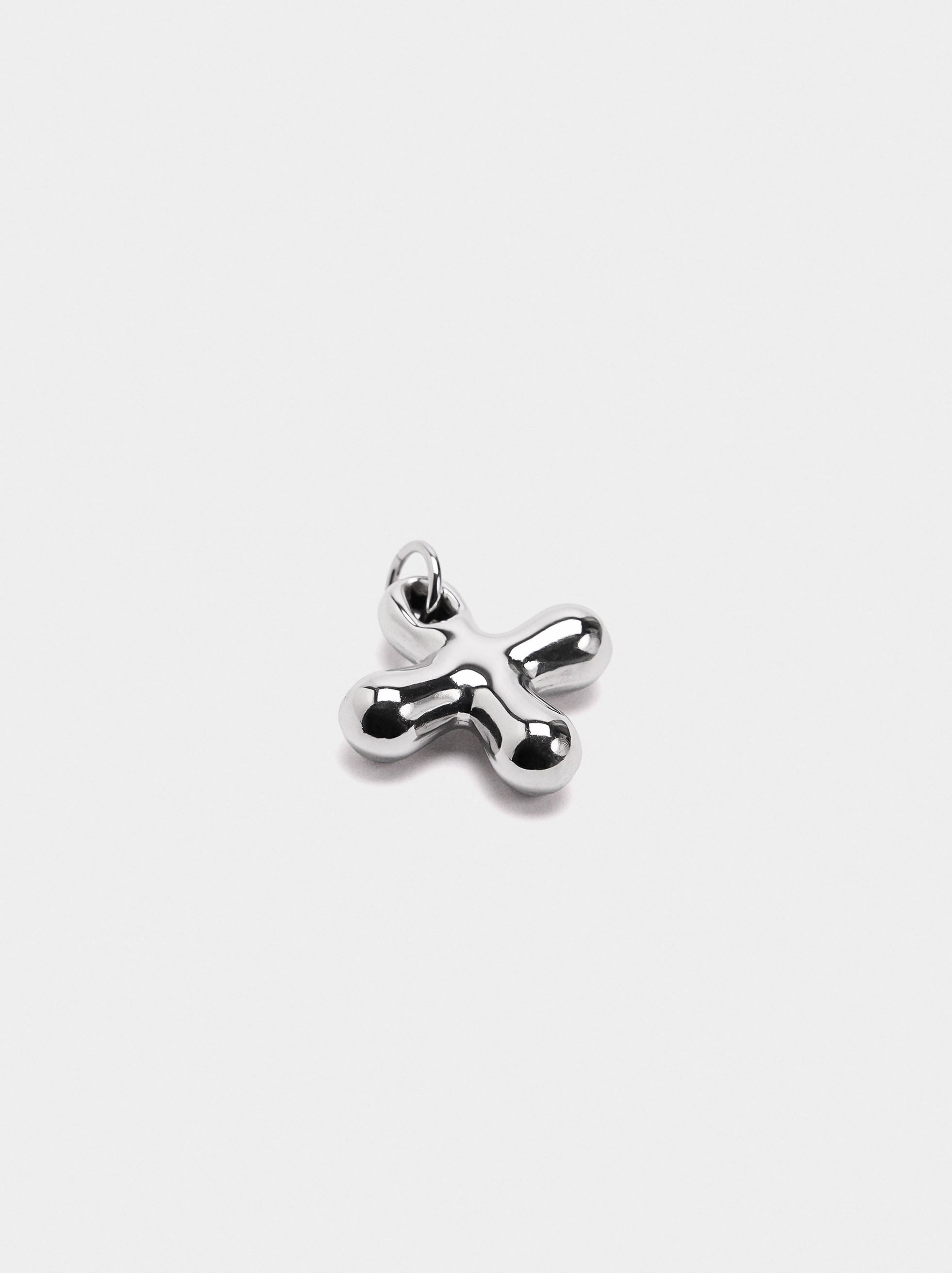 Charm Cruz - Acero Inoxidable