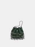 Bolso De Fiesta Con Flecos Y Cuentas
