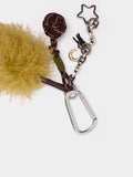 Llavero Charm Pompón Y Estrella