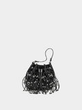 Bolso De Fiesta Con Flecos Y Cuentas