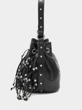 Bolso De Fiesta Con Flecos Y Cuentas
