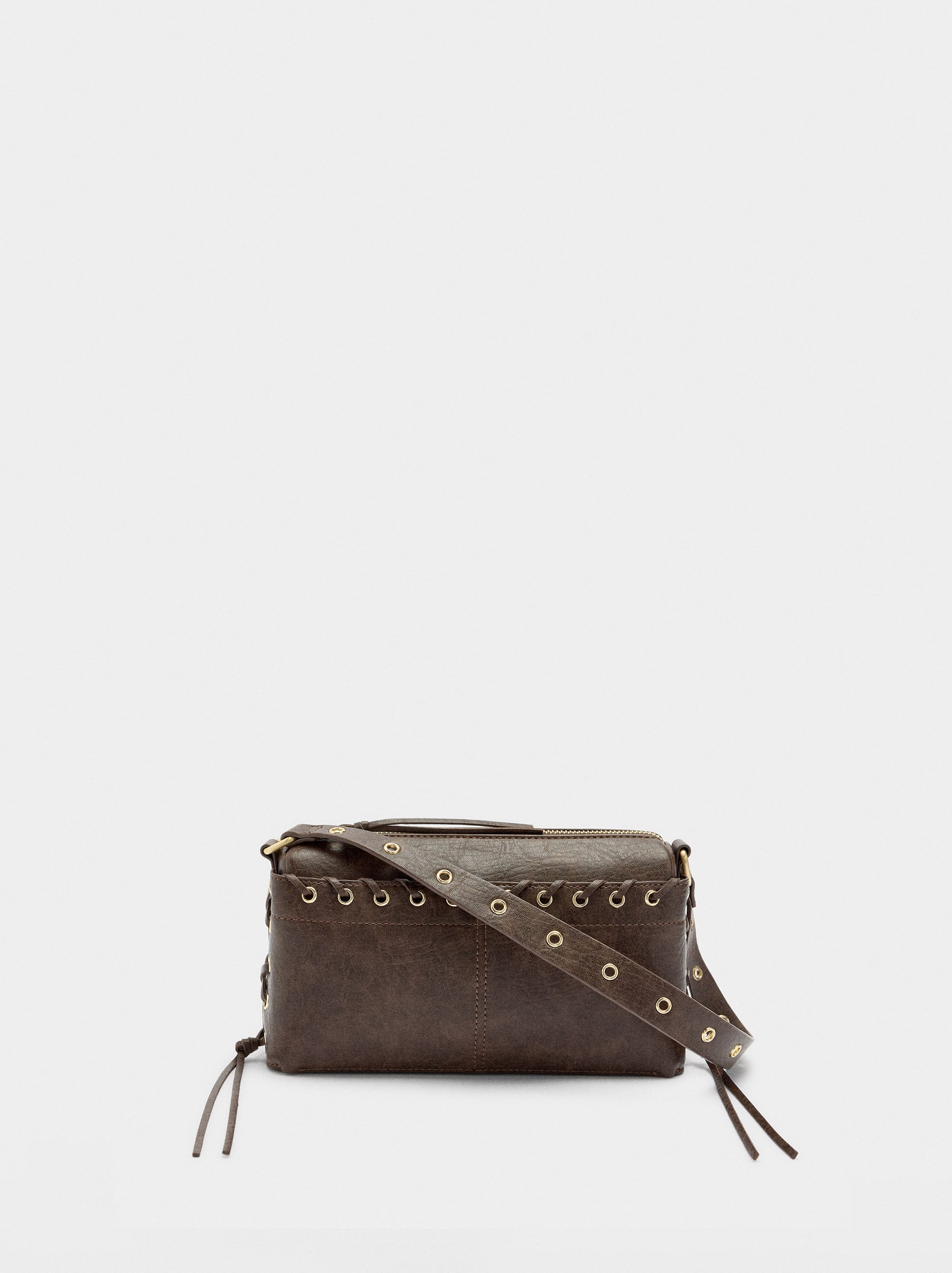 Bolso De Hombro Trenzado