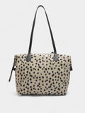 Bolso Shopper De Nylon Estampado Animal