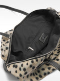 Bolso Shopper De Nylon Estampado Animal