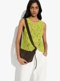 Bolso Bandolera De Piel Lisa