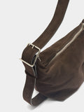 Bolso Bandolera De Piel Lisa
