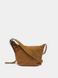Bolso Bandolera De Piel Lisa