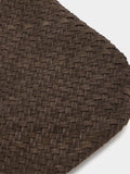 Bolso Shopper De Piel Trenzada