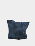 Bolso Shopper De Piel Trenzada