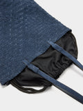 Bolso Shopper De Piel Trenzada