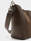 Bolso Bombonera Contraste De Texturas