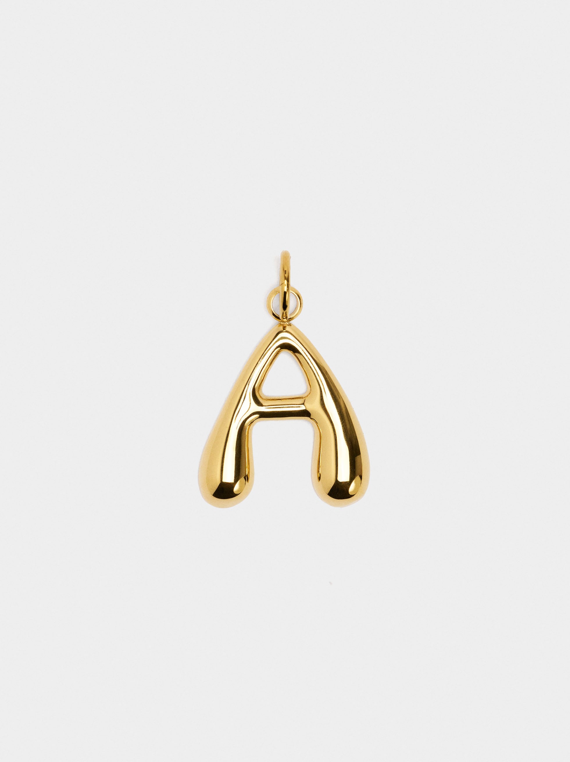 Charm Con Letra - Acero Inoxidable