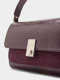 Bolso De Mano Con Solapa