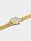 Reloj De Malla Metálica De Acero Inoxidable