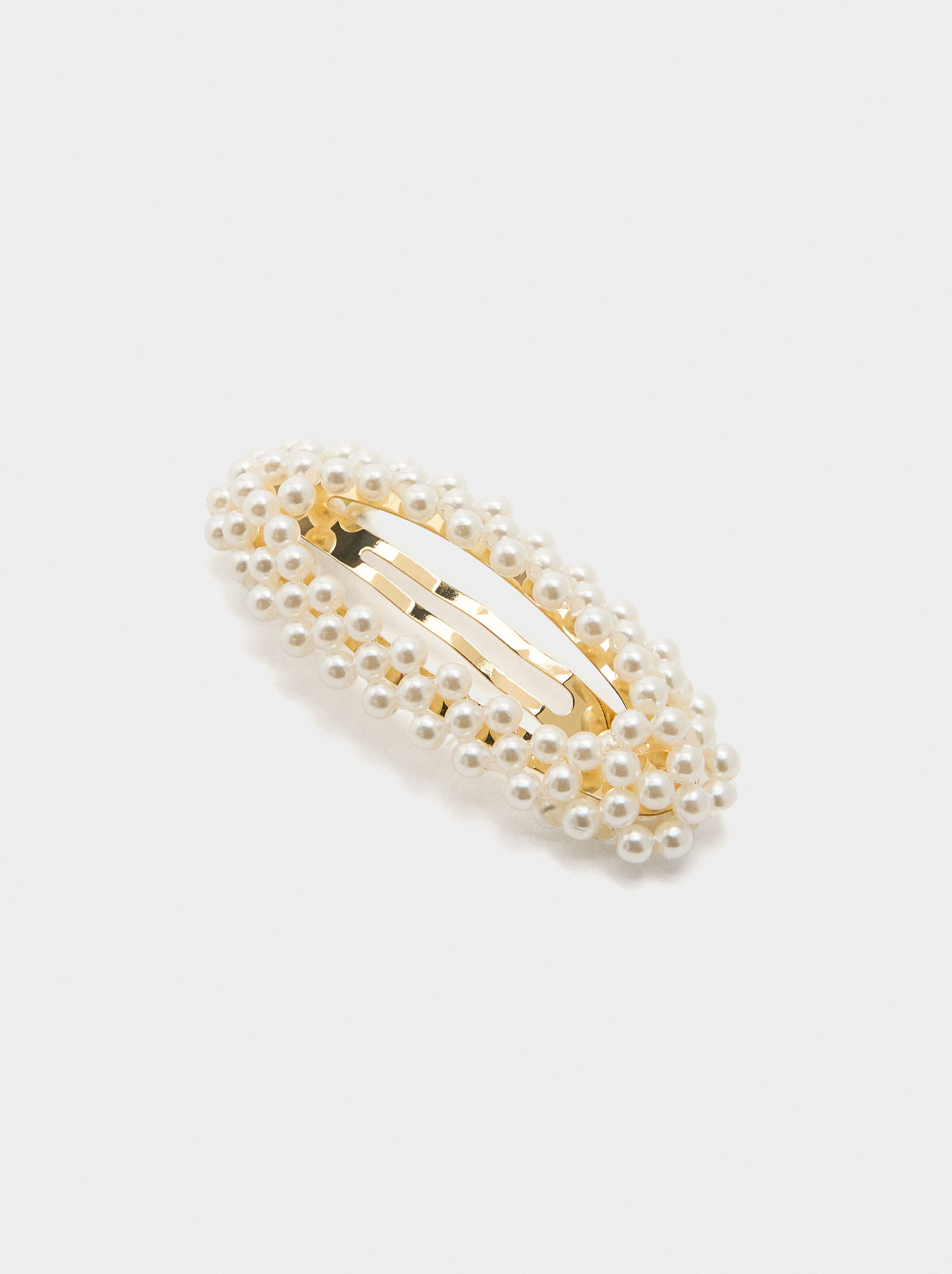 Horquilla De Pelo Con Perlas