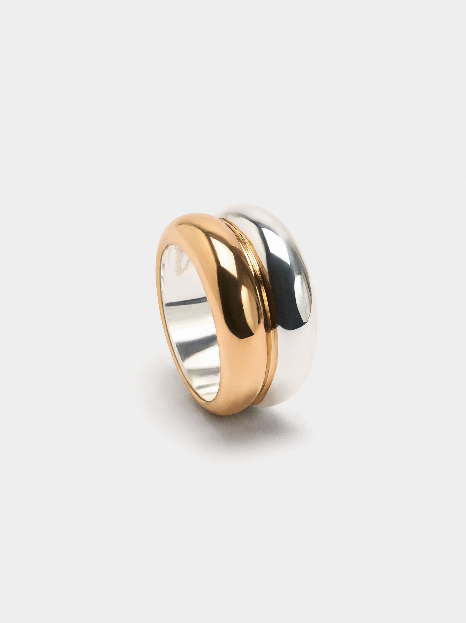 Anillo Doble Bicolor